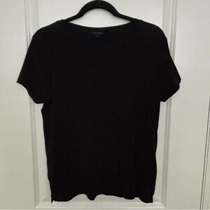 Patrick Assaraf T-Shirt - Blk - Sz. L